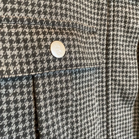 LAUREN RALPH LAUREN Houndstooth Dress Jacket Blazer NWOT - Picture 9 of 11